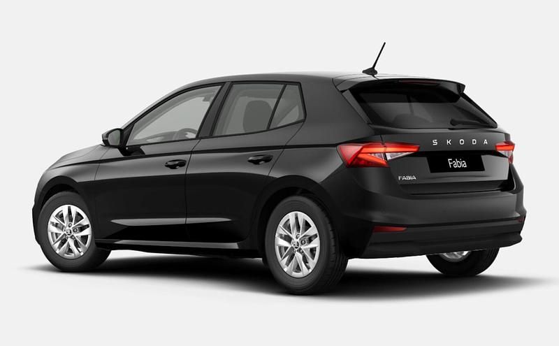 Neu Skoda Fabia 116 PS (85 kW) 2025 Blackmagic perleffekt Kleinwagen