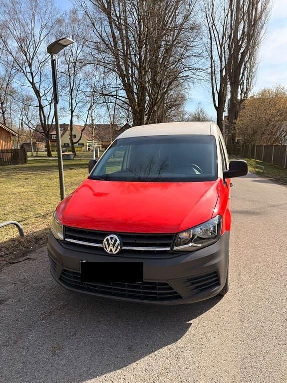 Usata VW Caddy 75 CV (55 kW) 2018 Rosso Monovolume