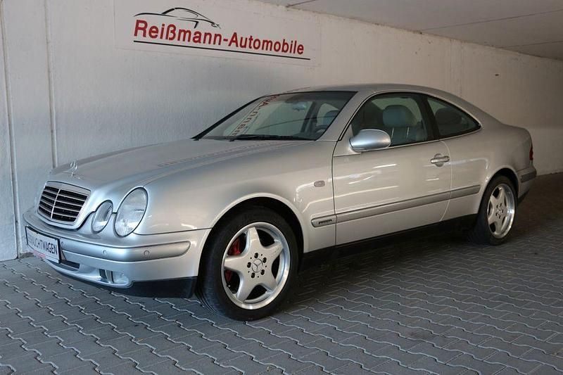 Silber Gebraucht 1998 Mercedes CLK430 Avantgarde Coupé | 17.990 € - Bild 1/4