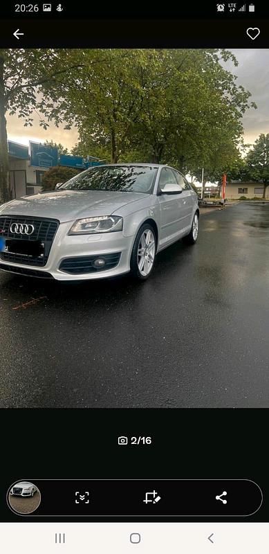 Gebraucht Audi A3 S-Line 140 PS (102 kW) 2011 Silber Kleinwagen