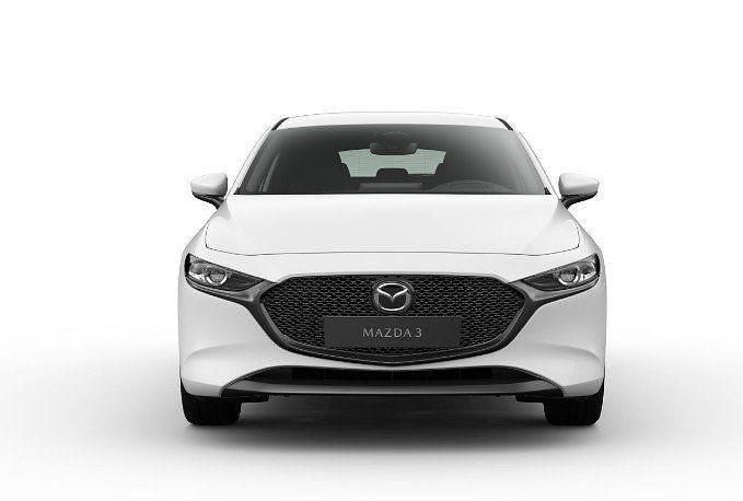 Neu Mazda 3 Prime-Line 140 PS (102 kW) 2025 Arctic white Limousine