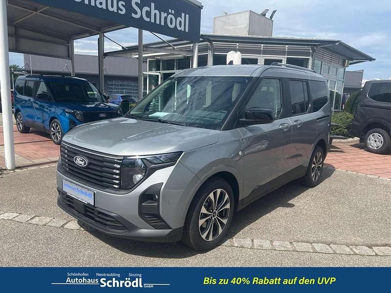 Solarsilber Neu 2025 Ford Tourneo Courier Titanium Van / Kleinbus | 26.990 € (Fairer Preis) - Bild 1/4