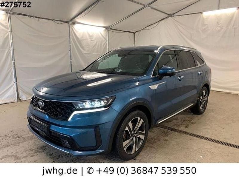 Mineral blue (metallic) Gebraucht 2021 Kia Sorento Platinum SUV | 29.250 € (Guter Preis) - Bild 1/4