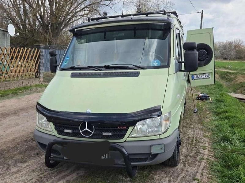 Gebraucht Mercedes Sprinter 109 PS (80 kW) 2004 Grün Van