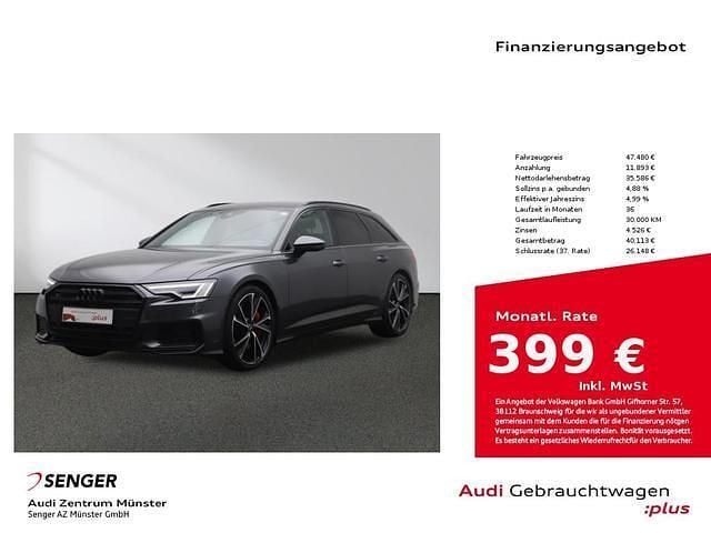 Daytonagrau perleffekt Gebraucht 2022 Audi S6 Sport Kombi | 47.480 € (Superpreis) - Bild 1/3