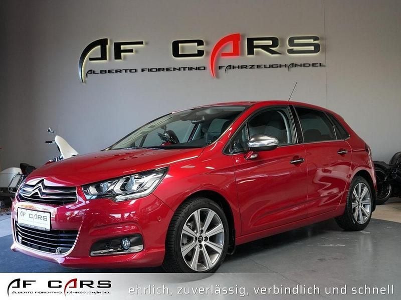 Rot Gebraucht 2015 Citroën C4 PureTech Limousine | 8.890 € (Etwas zu teuer) - Bild 1/4