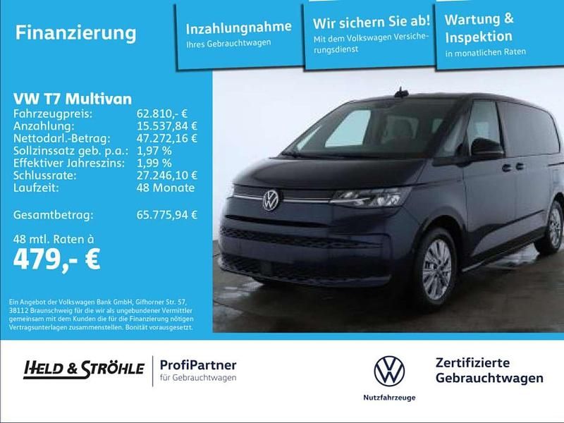 Gebraucht VW Multivan Life 245 PS (180 kW) 2025 Blau Van