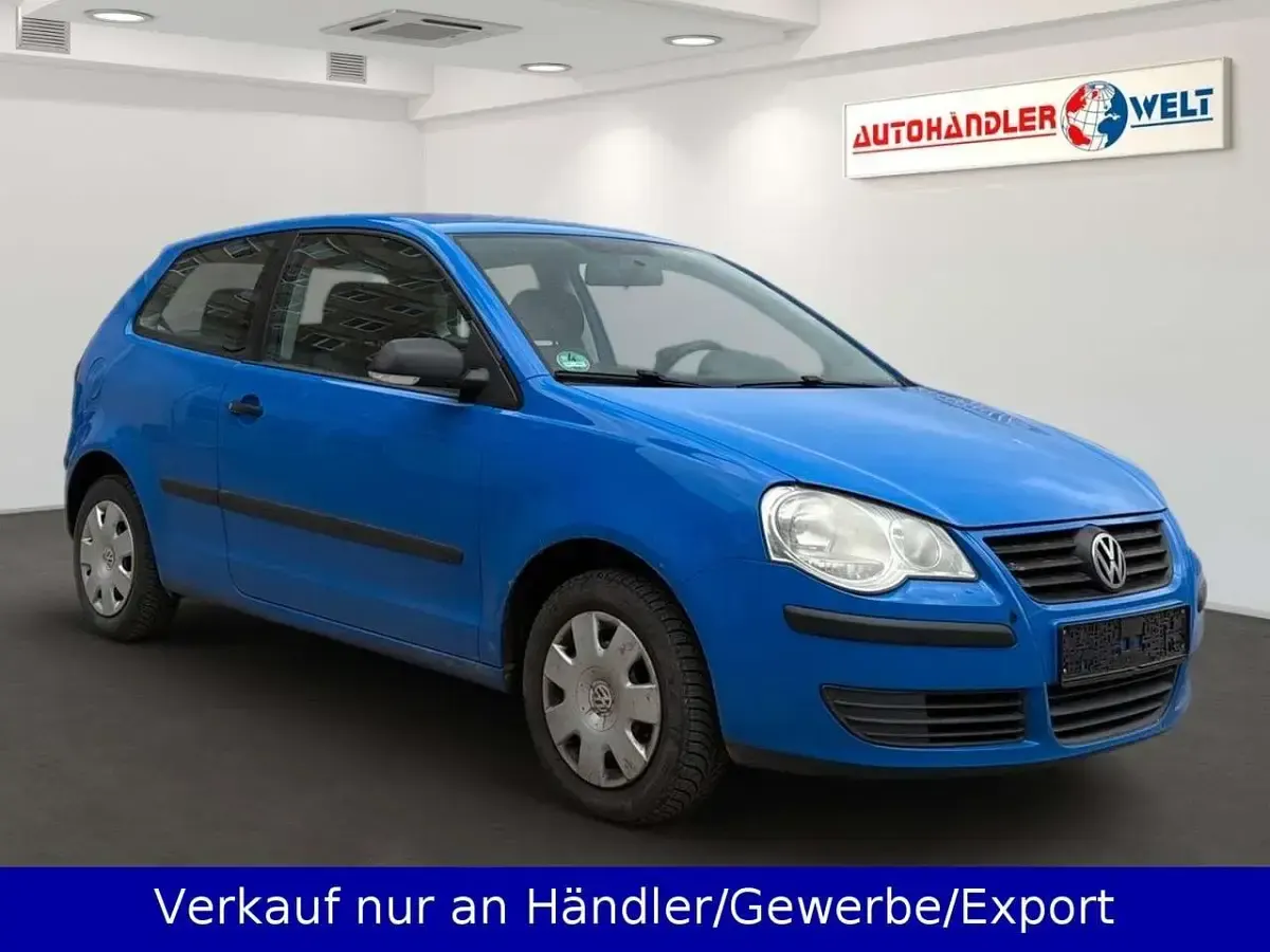 Usata VW Polo 69 CV (50 kW) 2008 Blu Utilitaria