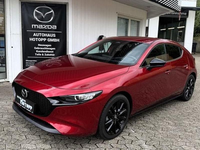 Rot Gebraucht 2024 Mazda 3 | 27.885 € (Guter Preis) - Bild 1/4