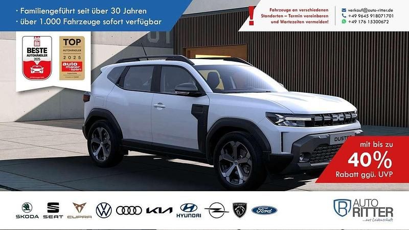 Arktisweiß/weiß Neu 2025 Dacia Duster Journey SUV | 28.990 € (Fairer Preis) - Bild 1/4