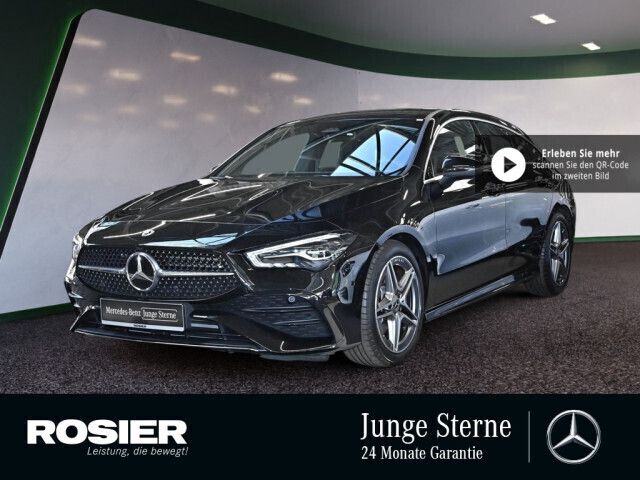 Schwarz / kosmosschwarz Gebraucht 2024 Mercedes CLA250 Shooting Brake Premium Kombi | 43.743 € (Teuer) - Bild 1/4