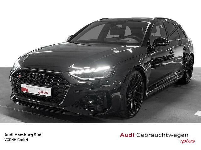Mythosschwarz metallic Gebraucht 2021 Audi RS4 Ambiente Kombi | 65.910 € (Guter Preis) - Bild 1/2