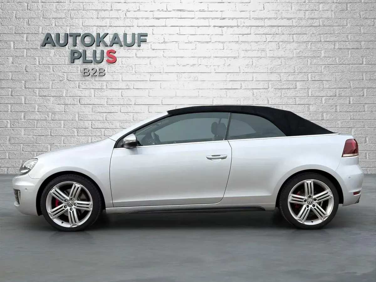 Gebraucht VW Golf Cabriolet GTI 211 PS (155 kW) 2012 Silber Cabrio