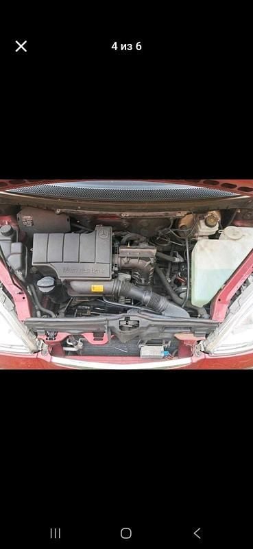 Rot Gebraucht 2000 Mercedes A140 Kleinwagen | 1.500 € - Bild 1/4