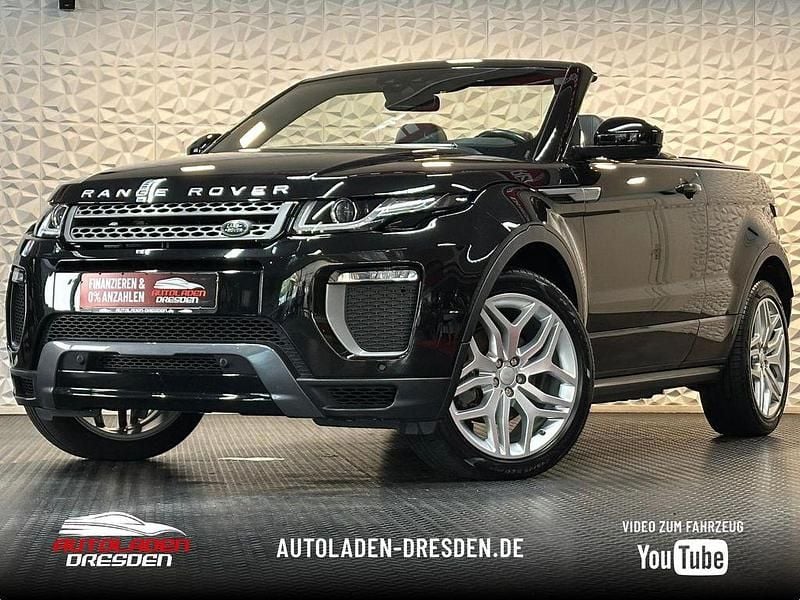 Santorini black Gebraucht 2017 Land Rover Range Rover evoque SE Dynamic Cabrio | 26.999 € (Fairer Preis) - Bild 1/4
