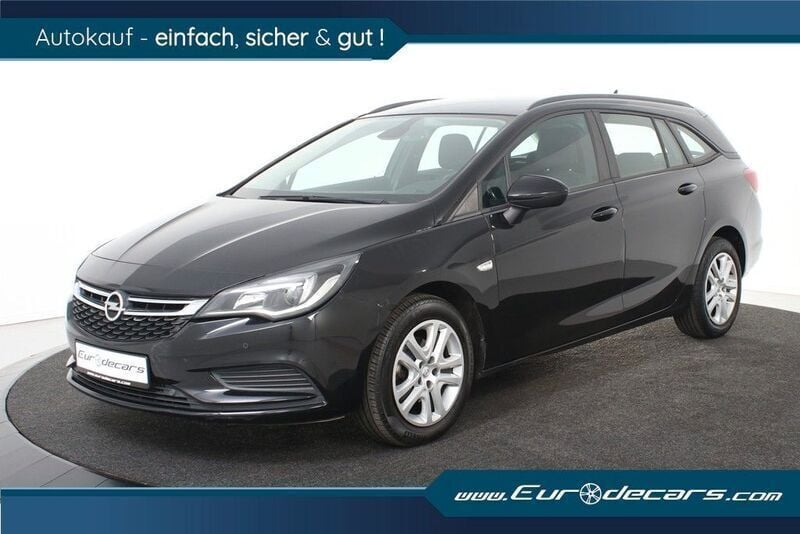 Schwarz Gebraucht 2018 Opel Astra Edition Kombi | 7.800 € (Superpreis) - Bild 1/4