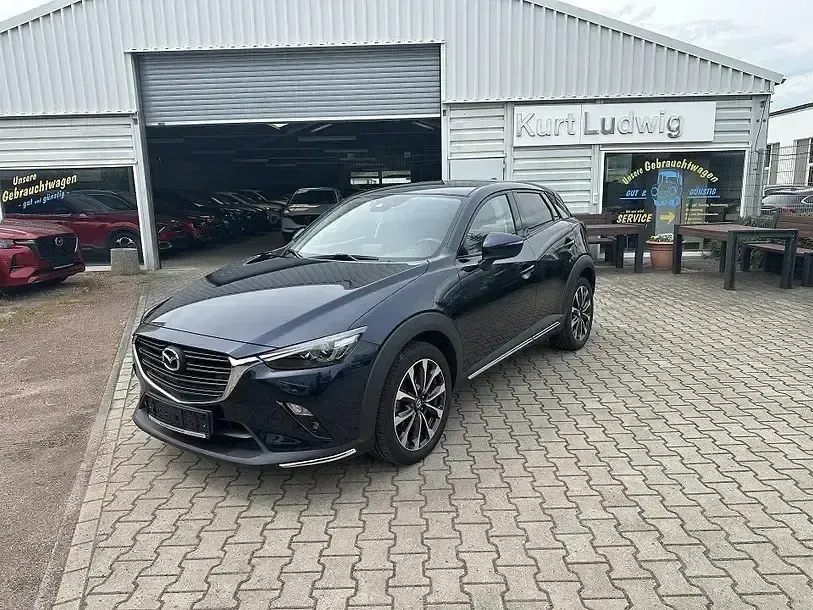 Gebraucht Mazda CX-3 Selection 121 PS (88 kW) 2020 Blau SUV