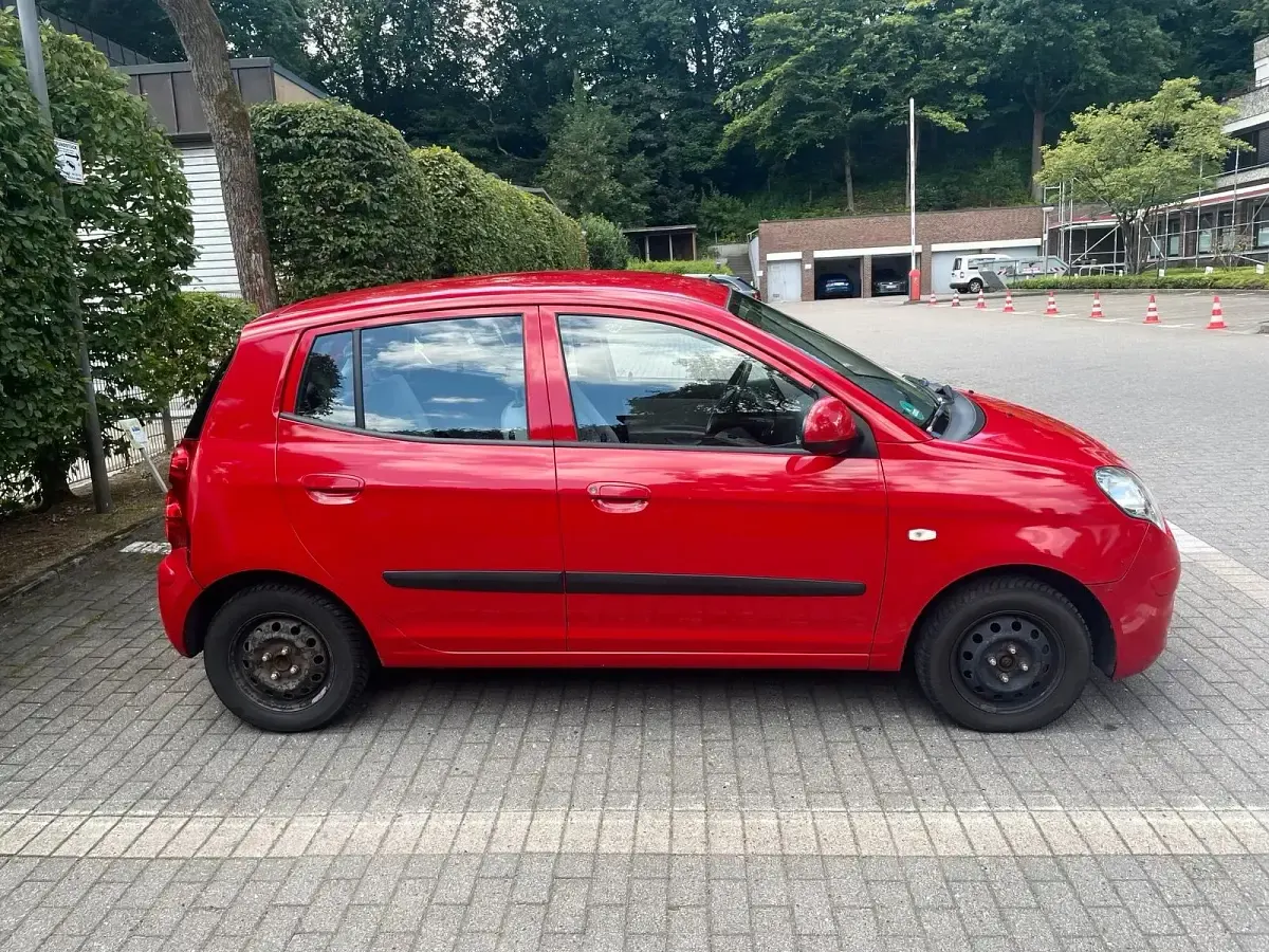Gebraucht Kia Picanto 65 PS (47 kW) 2009 Rot Kleinwagen