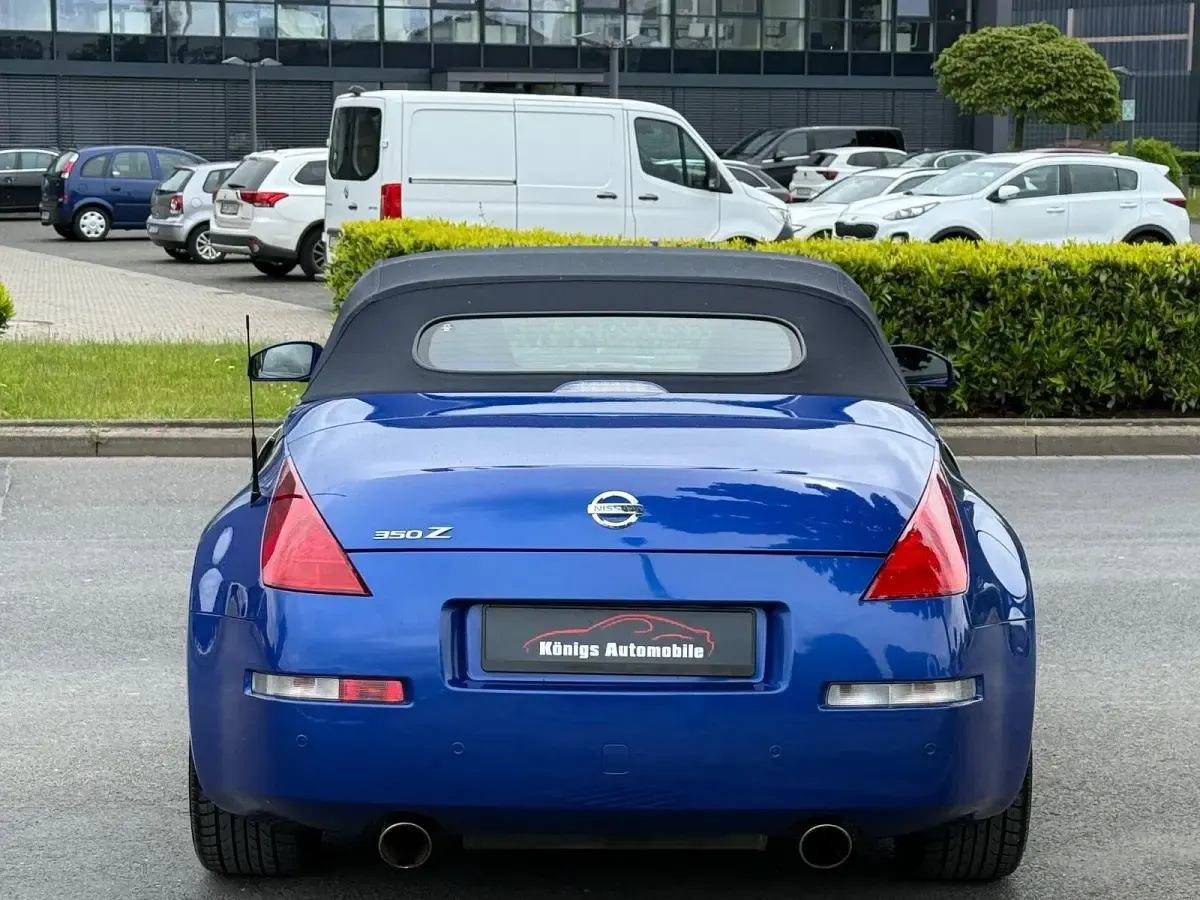 Gebraucht Nissan 350Z Pack 280 PS (205 kW) 2005 Blau Cabrio