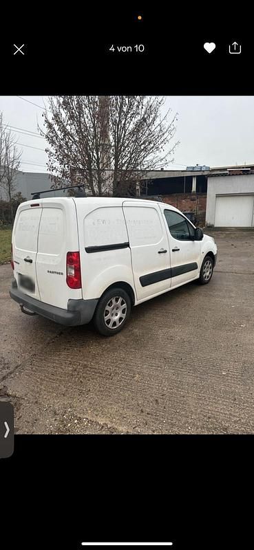 Gebraucht Peugeot Partner 90 PS (66 kW) 2008 Weiß Van / Kleinbus