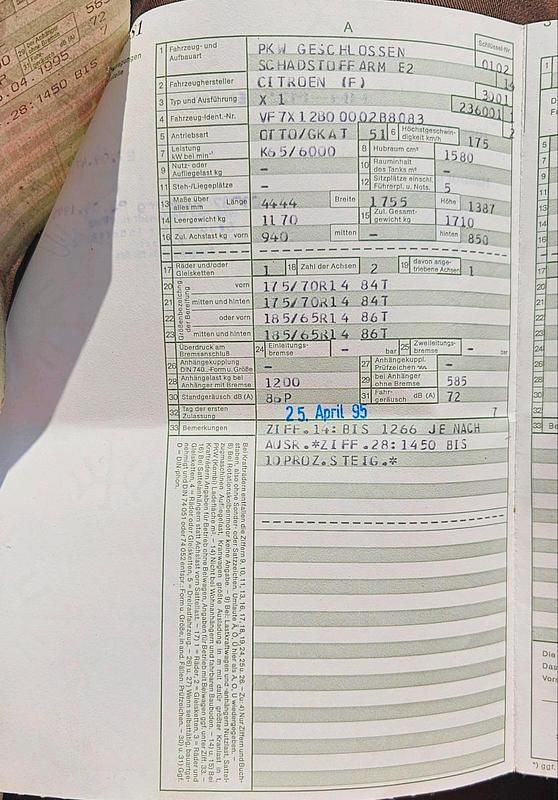 Gebraucht Citroën Xantia 89 PS (65 kW) 1995 Grün Limousine