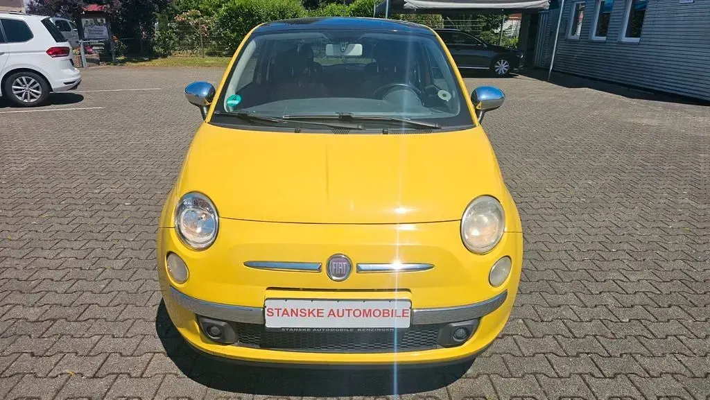 Gebraucht Fiat 500 Sport 101 PS (74 kW) 2010 Tropicalia gelb Kleinwagen
