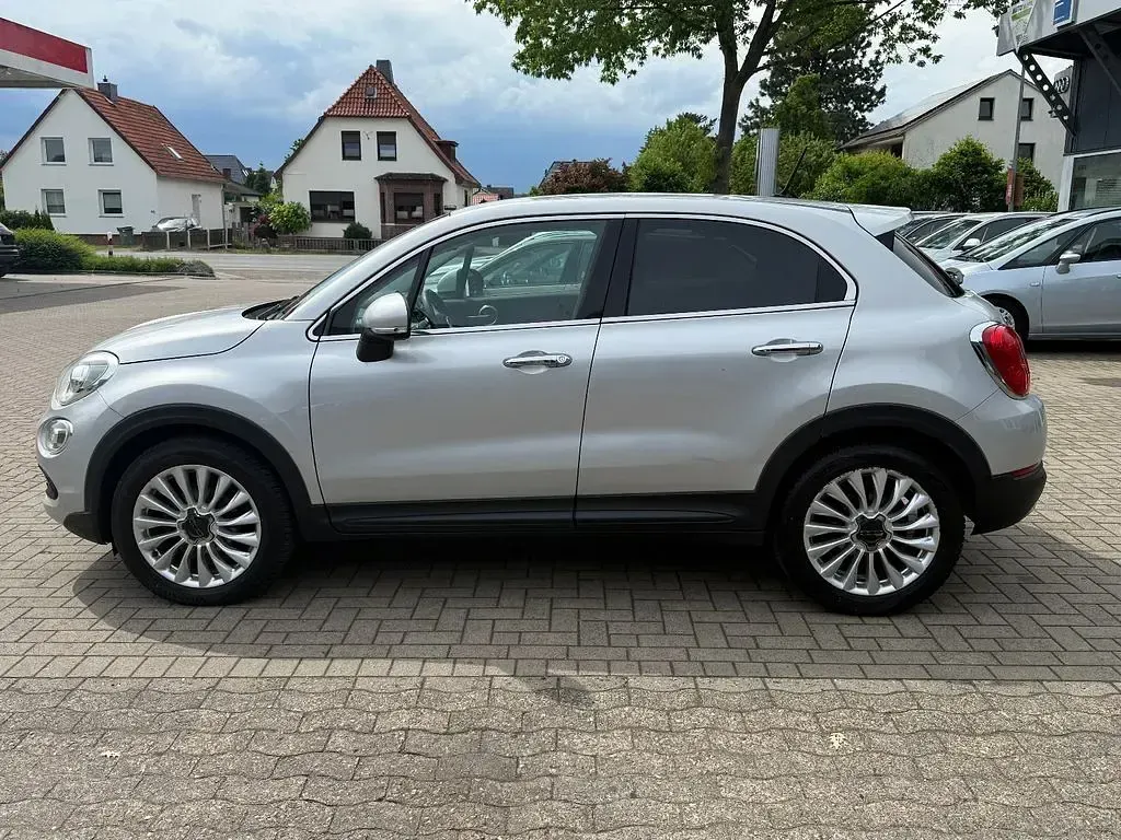 Gebraucht Fiat 500X Lounge 140 PS (102 kW) 2016 Silber SUV