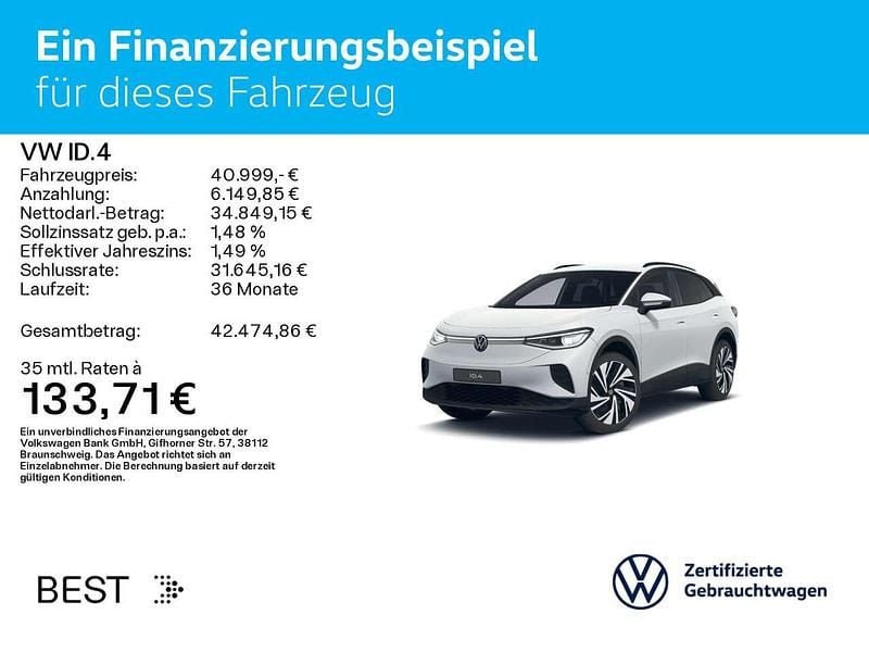 Gebraucht VW ID.4 Pro 210 kW (286 PS) 2025 Grenadillschwarz metallic SUV