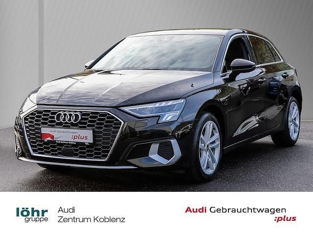 Mythosschwarz metallic Gebraucht 2022 Audi A3 Sportback e-tron Advanced Plus Kleinwagen | 22.580 € (Fairer Preis) - Bild 1/4