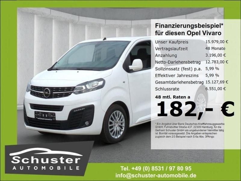 Jade weiss/arktis weiss Gebraucht 2020 Opel Vivaro Van / Kleinbus | 15.979 € (Etwas zu teuer) - Bild 1/4