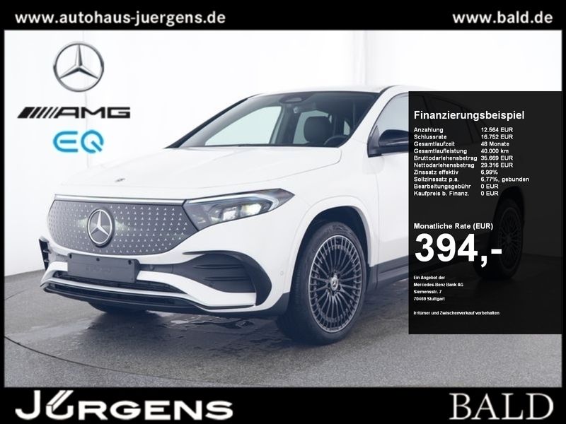 Polarweiss Gebraucht 2024 Mercedes EQA350 AMG SUV | 40.380 € (Guter Preis) - Bild 1/4