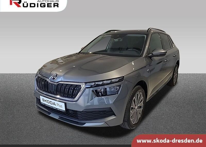 Graphitegrau metallic met. Gebraucht 2022 Skoda Kamiq Tour SUV | 23.890 € (Etwas zu teuer) - Bild 1/4