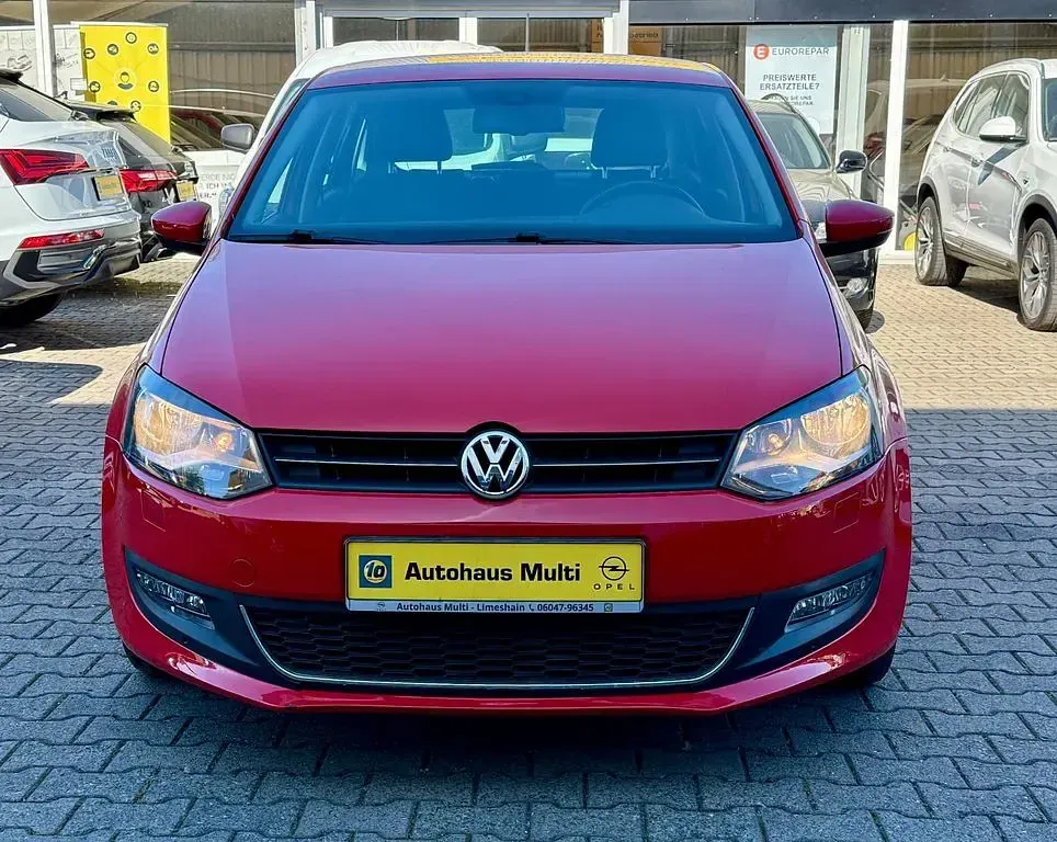 Gebraucht VW Polo Highline 86 PS (63 kW) 2009 Rot Limousine
