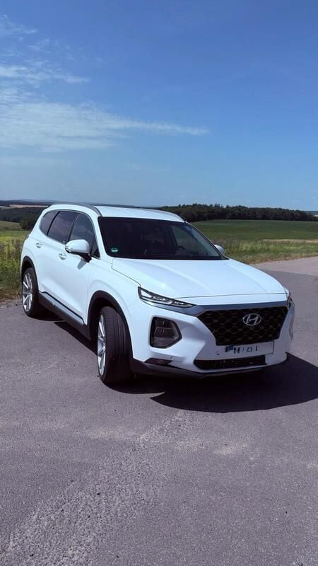 Weiß Gebraucht 2020 Hyundai Santa Fe SUV | 32.500 € (Guter Preis) - Bild 1/4