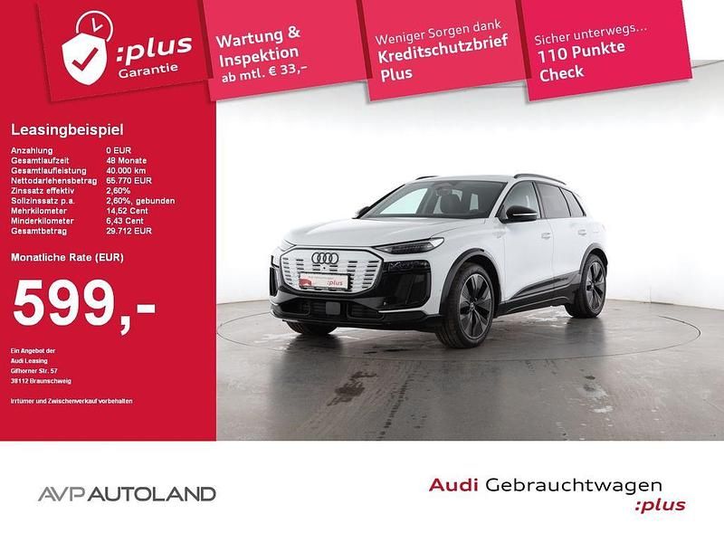 Gletscherweiß metallic Gebraucht 2025 Audi Q6 e-tron Ambiente SUV | 62.420 € - Bild 1/4
