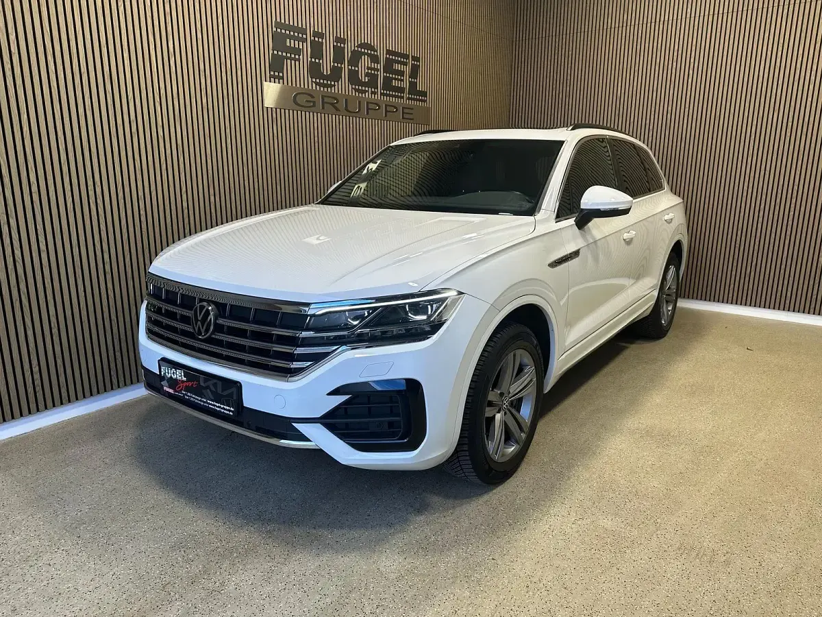 Gebraucht VW Touareg R-line 286 PS (210 kW) 2021 Pure white SUV