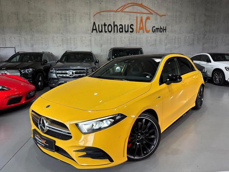 Gelb Gebraucht 2020 Mercedes A35 AMG AMG Limousine | 33.900 € (Fairer Preis) - Bild 1/4