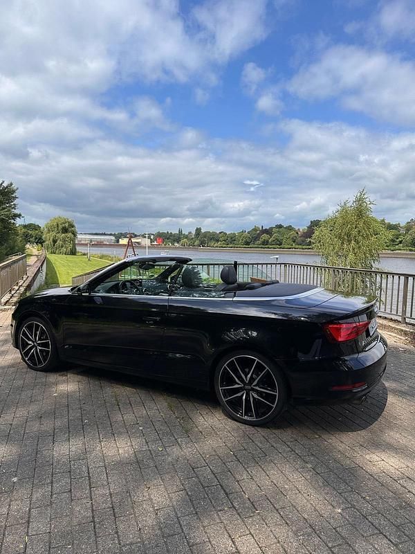 Schwarz Gebraucht 2014 Audi A3 Cabriolet Cabrio | 9.500 € (Guter Preis) - Bild 1/4