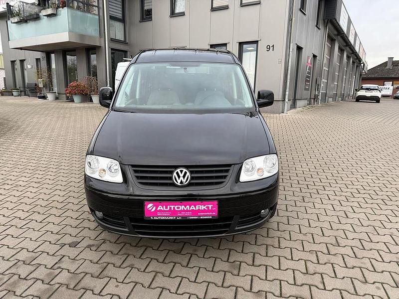 Schwarz Gebraucht 2008 VW Caddy Maxi Life Life Van / Kleinbus | 5.990 € (Fairer Preis) - Bild 1/4