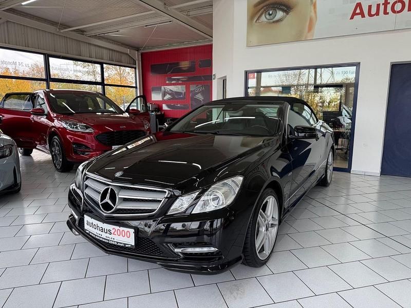 Gebraucht Mercedes E350 AMG line 306 PS (225 kW) 2012 Schwarz Cabrio