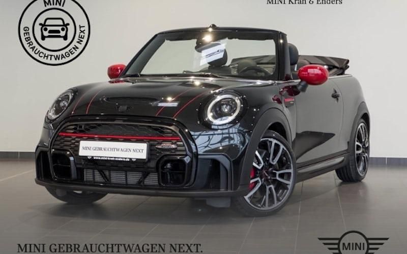 Schwarz Gebraucht 2022 Mini John Cooper Works Cabriolet Cabrio | 34.650 € (Fairer Preis) - Bild 1/4