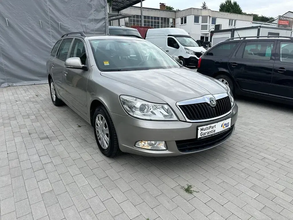 Gebraucht Skoda Octavia Ambiente 102 PS (75 kW) 2009 Beige Kombi