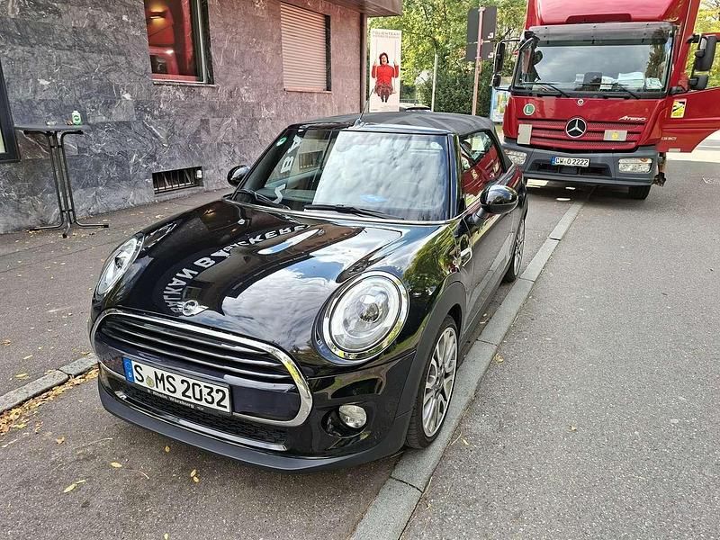 Schwarz Gebraucht 2016 Mini Cooper D Cabriolet Chili Cabrio | 16.350 € (Etwas zu teuer) - Bild 1/4