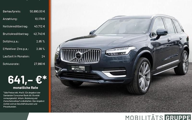 Blau Gebraucht 2022 Volvo XC90 Plus SUV | 50.890 € (Fairer Preis) - Bild 1/4