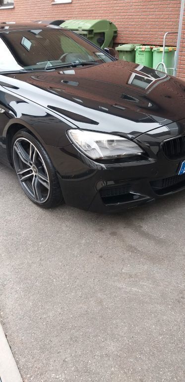 Schwarz Gebraucht 2015 BMW 640 M Sport Coupé | 22.999 € - Bild 1/4
