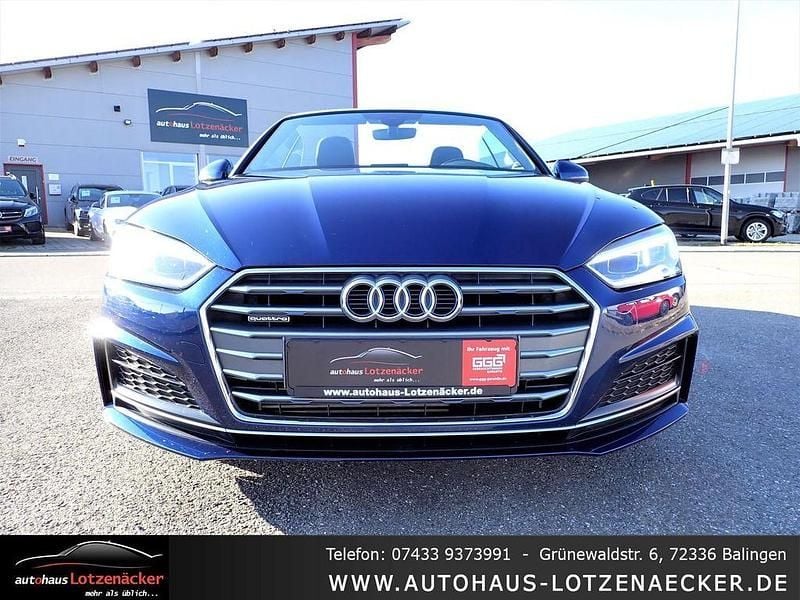 Gebraucht Audi A5 Cabriolet S-Line 252 PS (185 kW) 2017 Blau Cabrio