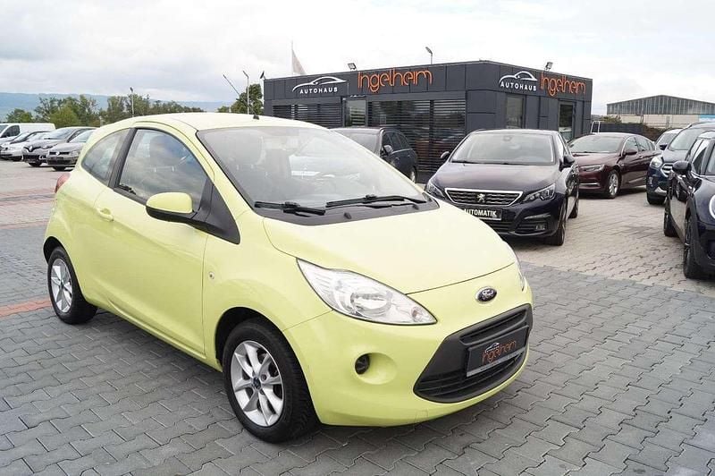 Gelb Gebraucht 2012 Ford Ka Champions Edition Kleinwagen | 4.890 € (Etwas zu teuer) - Bild 1/4