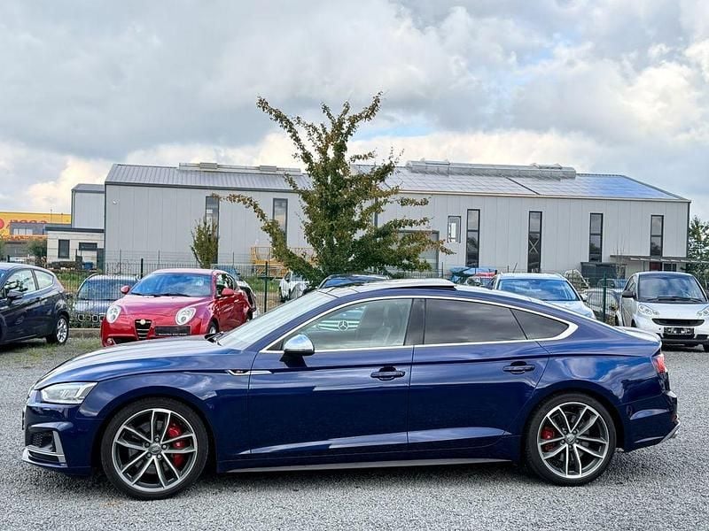 Blau Gebraucht 2017 Audi S5 Sportback Sport Kleinwagen | 24.900 € (Guter Preis) - Bild 1/4