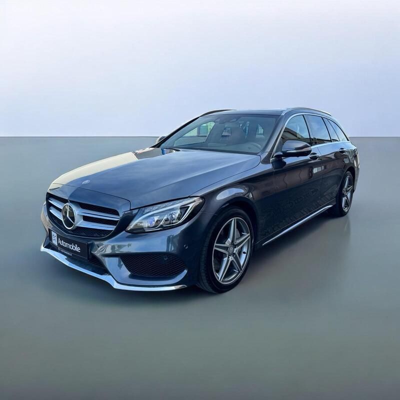 Grau Gebraucht 2015 Mercedes C250 AMG Kombi | 16.900 € (Guter Preis) - Bild 1/4