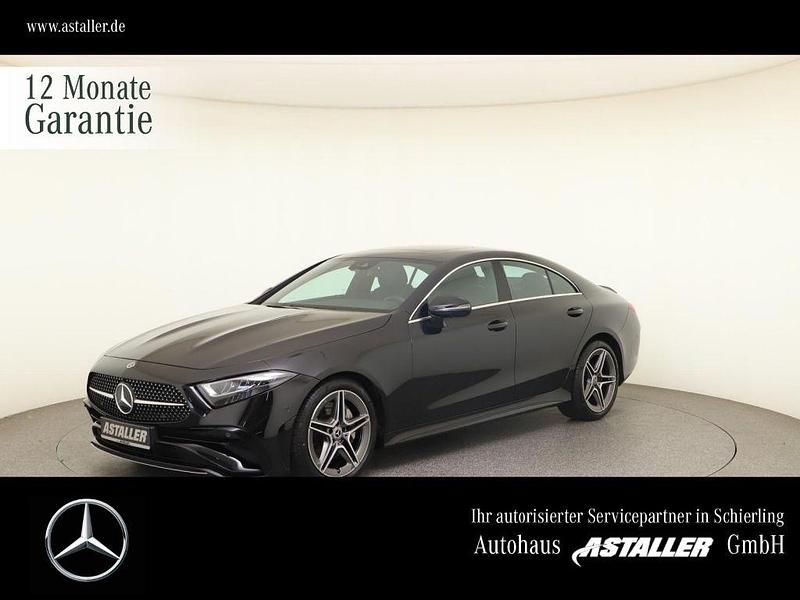 Metalliclack obsidianschwarz (metallic) Gebraucht 2023 Mercedes CLS350 AMG Coupé | 46.899 € (Fairer Preis) - Bild 1/4
